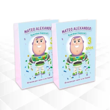 Buzz Lightyear Bolsitas de papel Código: BZL-001