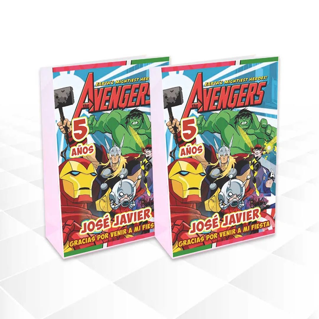Avengers Bolsitas de papel Código: AVG-003