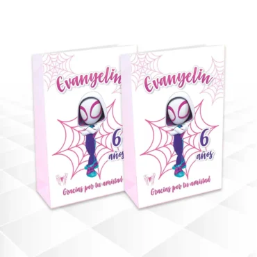 Spider-Gwen Bolsitas de papel Código: SPW-001