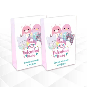 Squishmallows Bolsitas de papel Código: SQM-001